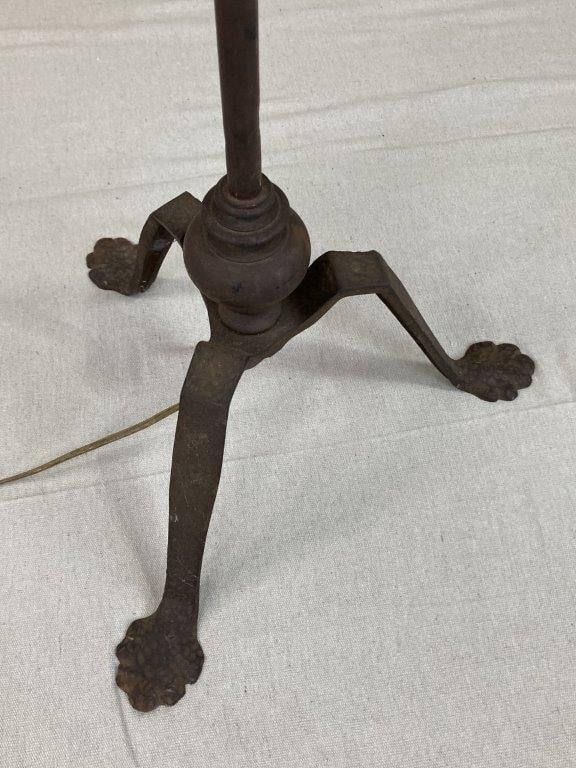 Brass and Cast Iron Floor Lamp - 4
