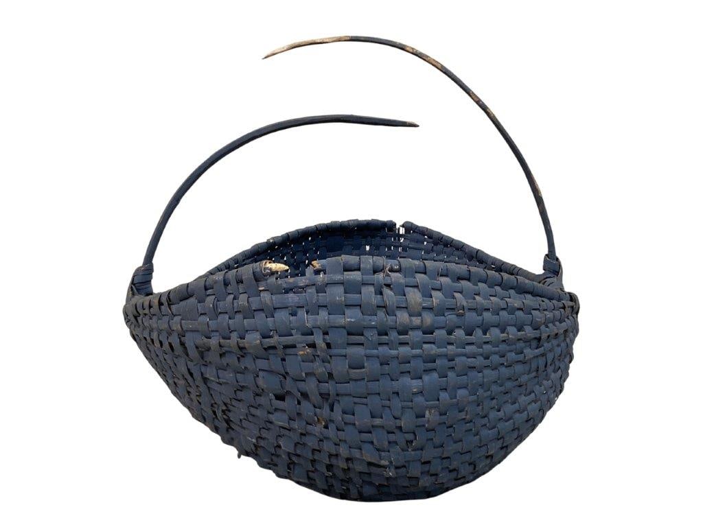 Blue Country Gathering Basket - 5