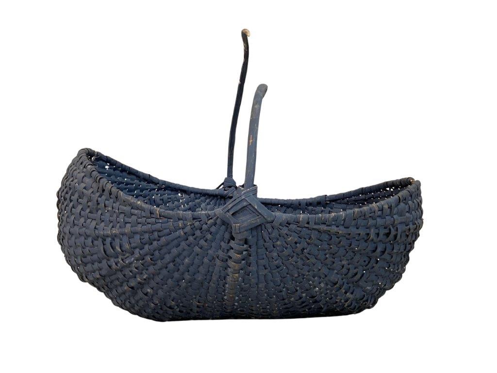 Blue Country Gathering Basket - 7