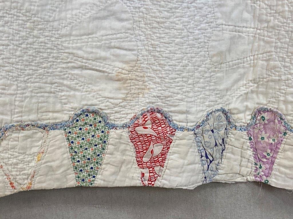 Dresden Plate Pattern Quilt - 9