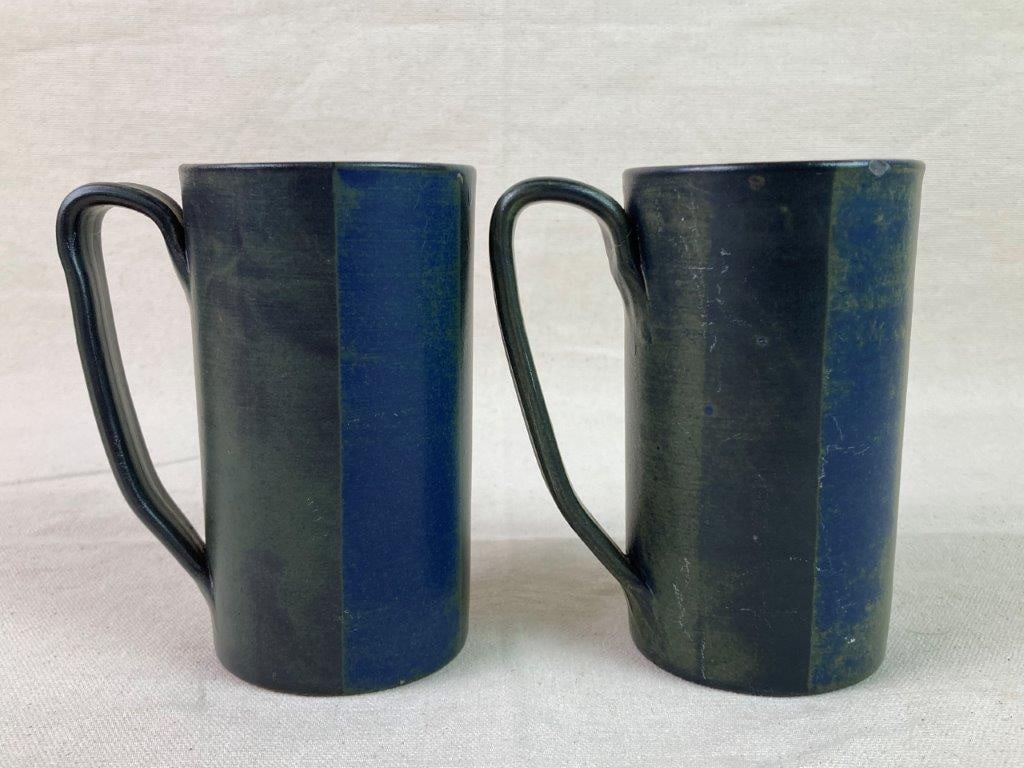 Nancy Patterson Lamb Blue Ridge Pottery Cups - 3
