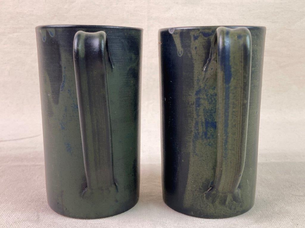 Nancy Patterson Lamb Blue Ridge Pottery Cups - 4