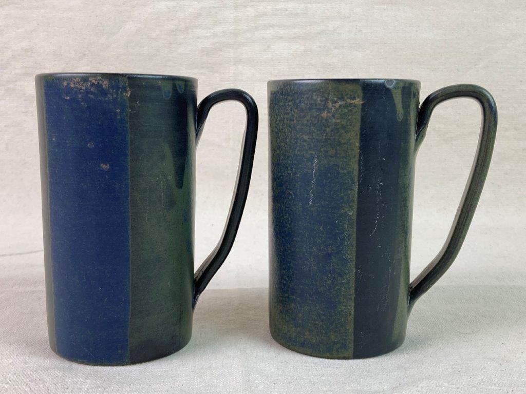 Nancy Patterson Lamb Blue Ridge Pottery Cups - 5