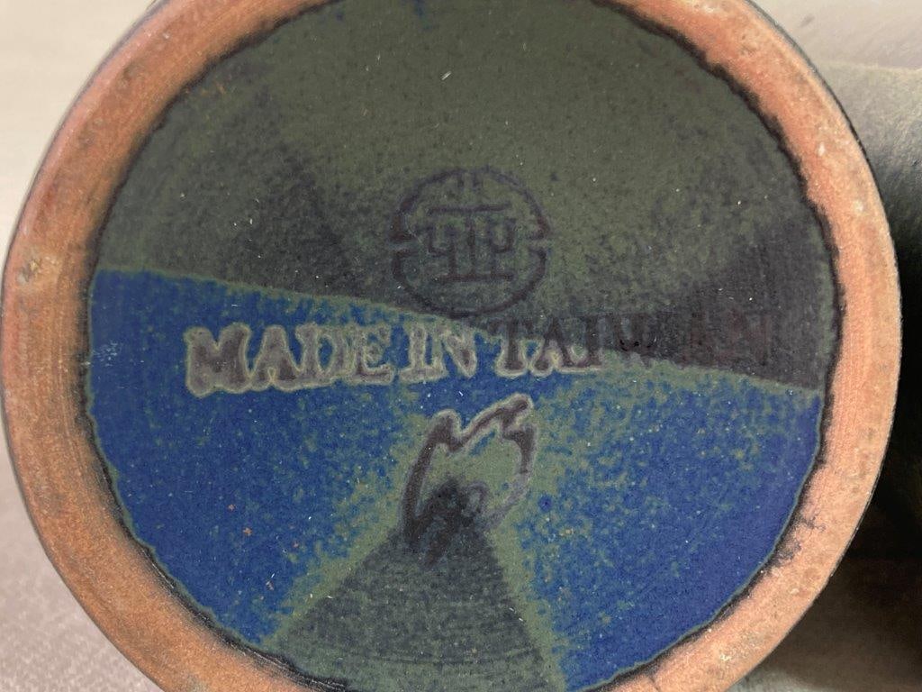 Nancy Patterson Lamb Blue Ridge Pottery Cups - 8