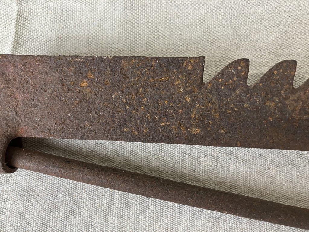 Wrought Iron Fireplace Trammel - 5