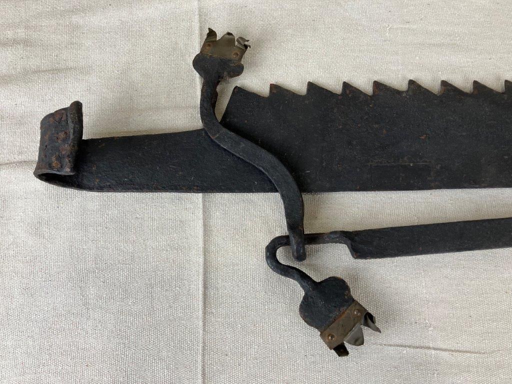 Wrought Iron Fireplace Trammel - 2