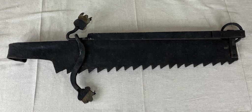 Wrought Iron Fireplace Trammel - 5