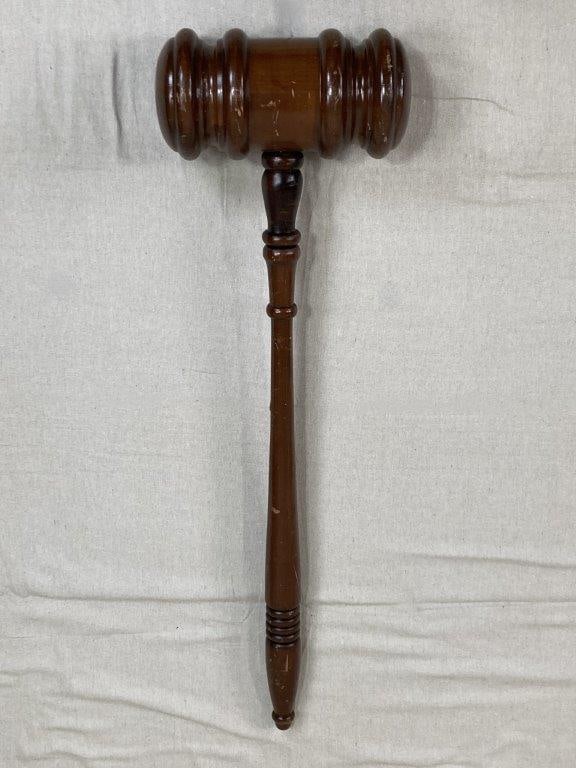 Large Wood Gavel - 2