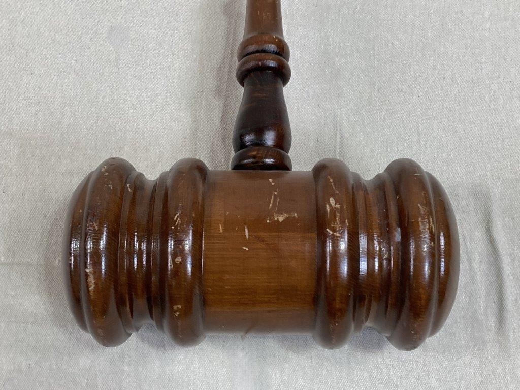 Large Wood Gavel - 3