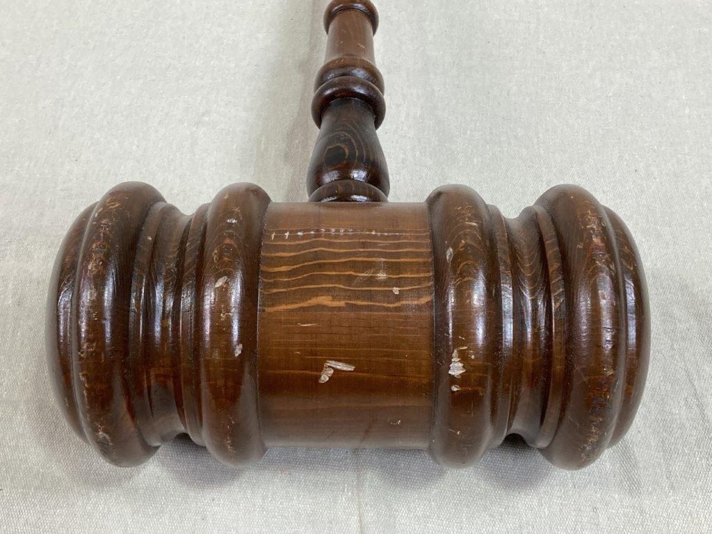 Large Wood Gavel - 6