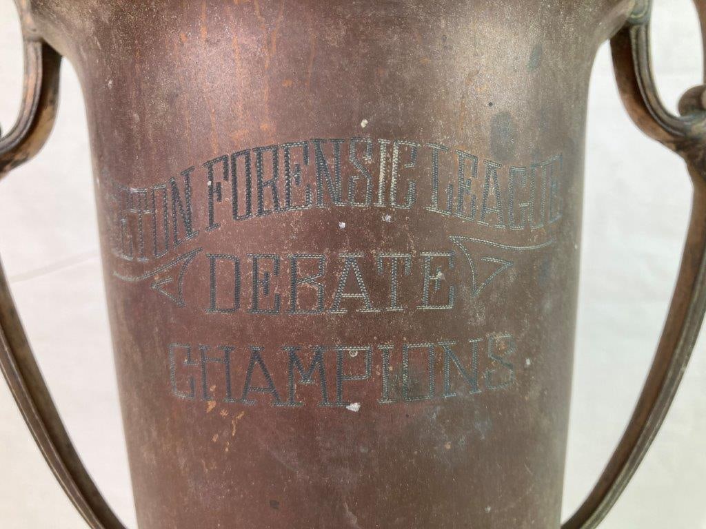 Antique Seton Forensic League Debate Trophy - 3