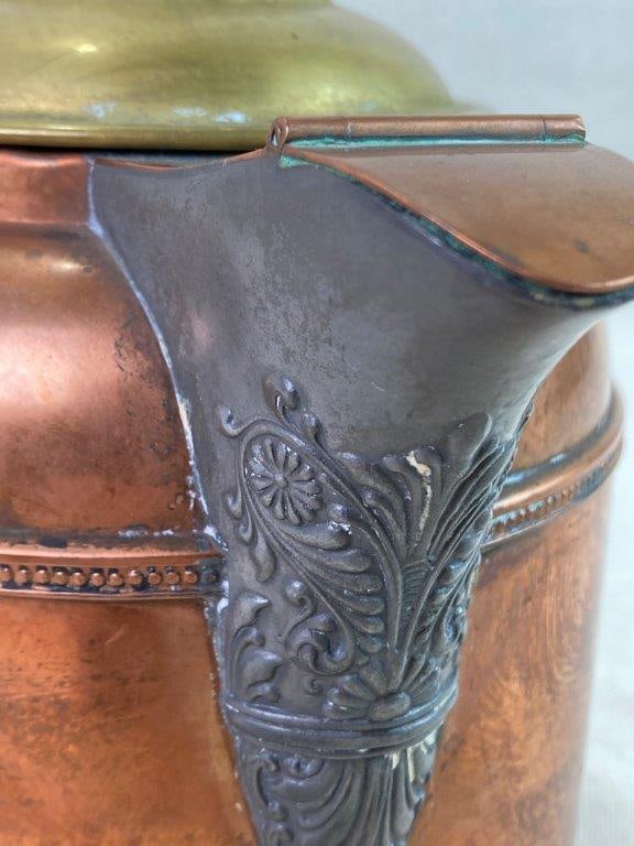 Manning Bowman & Co. Copper and Mixed Metal Teapot - 9