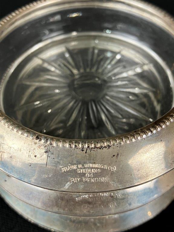Frank M. Whiting & Co. Sterling Silver Coasters - 2