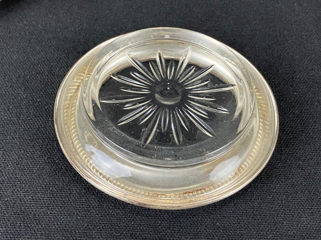 Frank M. Whiting & Co. Sterling Silver Coasters - 5