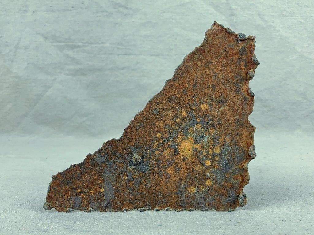 Folk Art Bronze Skeleton Sculpture - 7