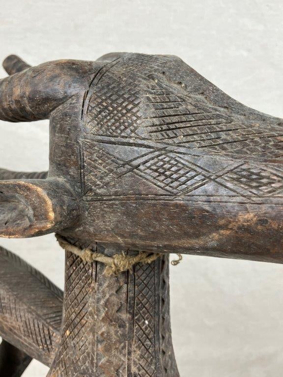 Bamana Chi Wara Antelope Headdress - 6