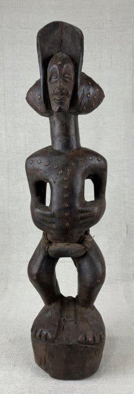 African Carved Wood Fertility Figures - 10