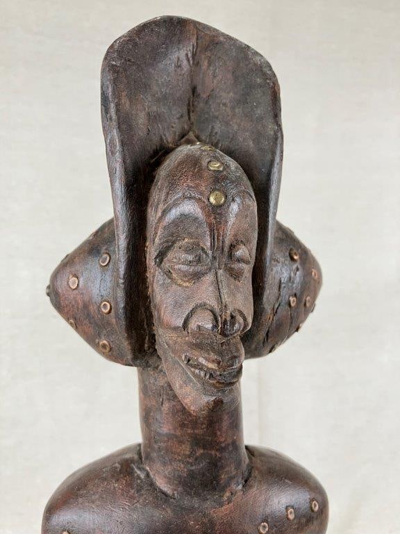 African Carved Wood Fertility Figures - 11