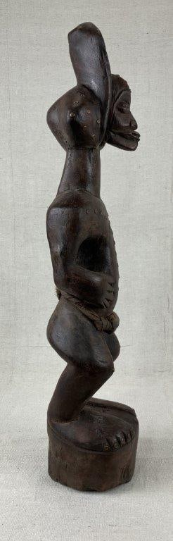 African Carved Wood Fertility Figures - 12