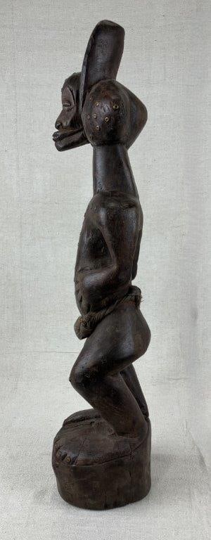 African Carved Wood Fertility Figures - 14
