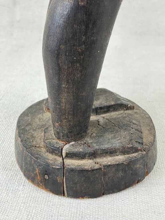 African Carved Wood Fertility Figures - 7