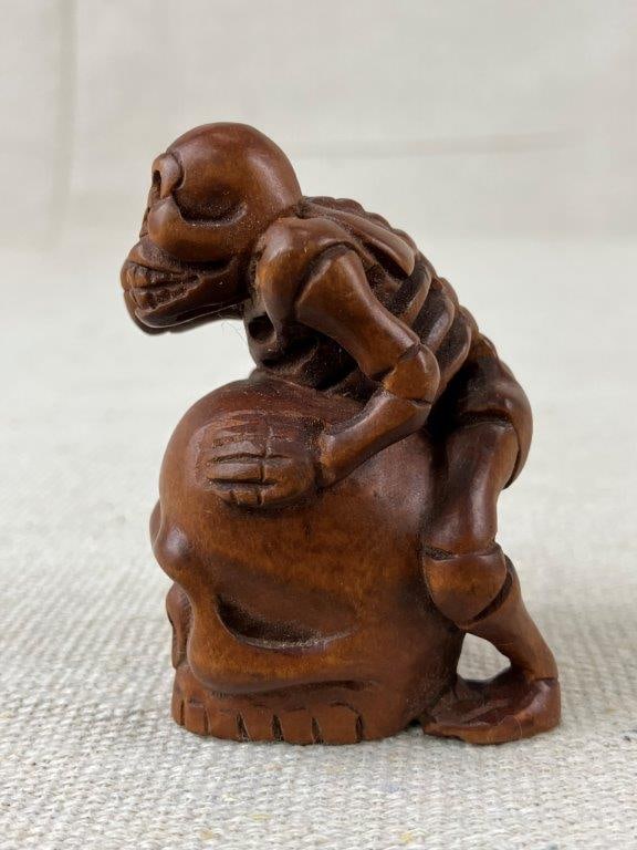 Folk Art Carved Figurines - 10