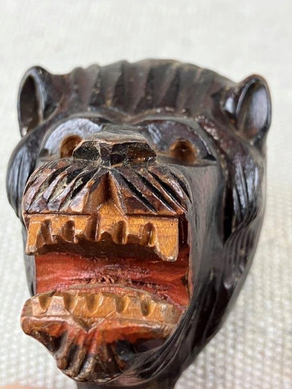 Folk Art Carved Figurines - 16