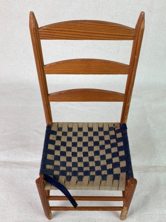Five Miniature Country Chairs - 13