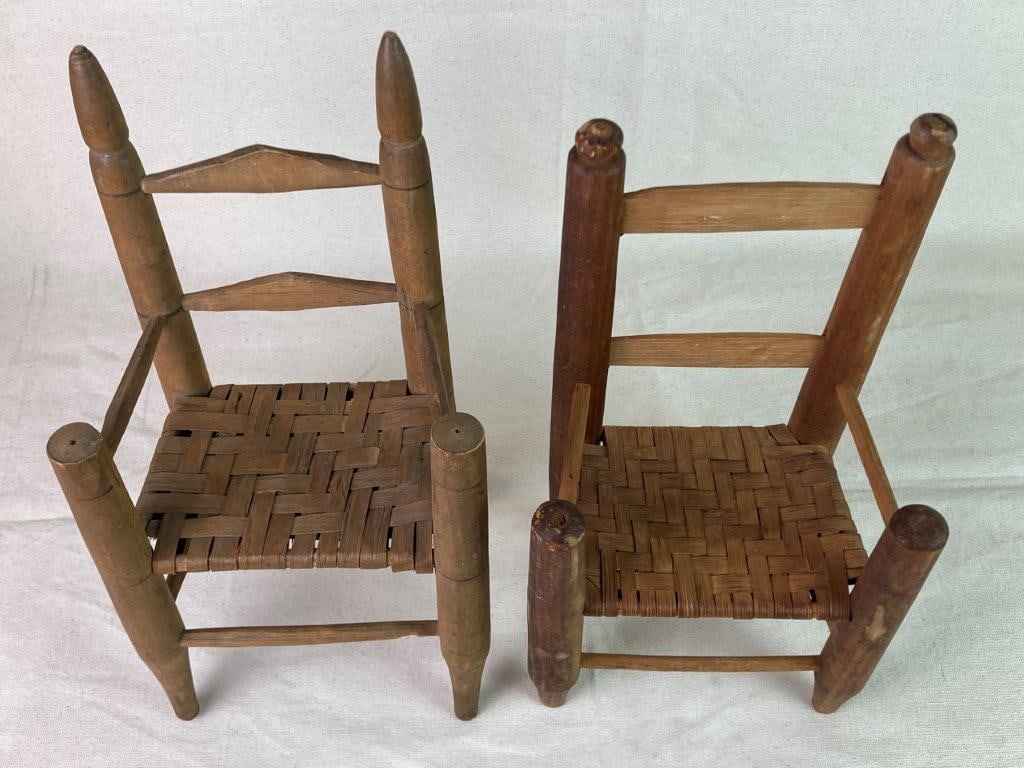 Five Miniature Country Chairs - 3