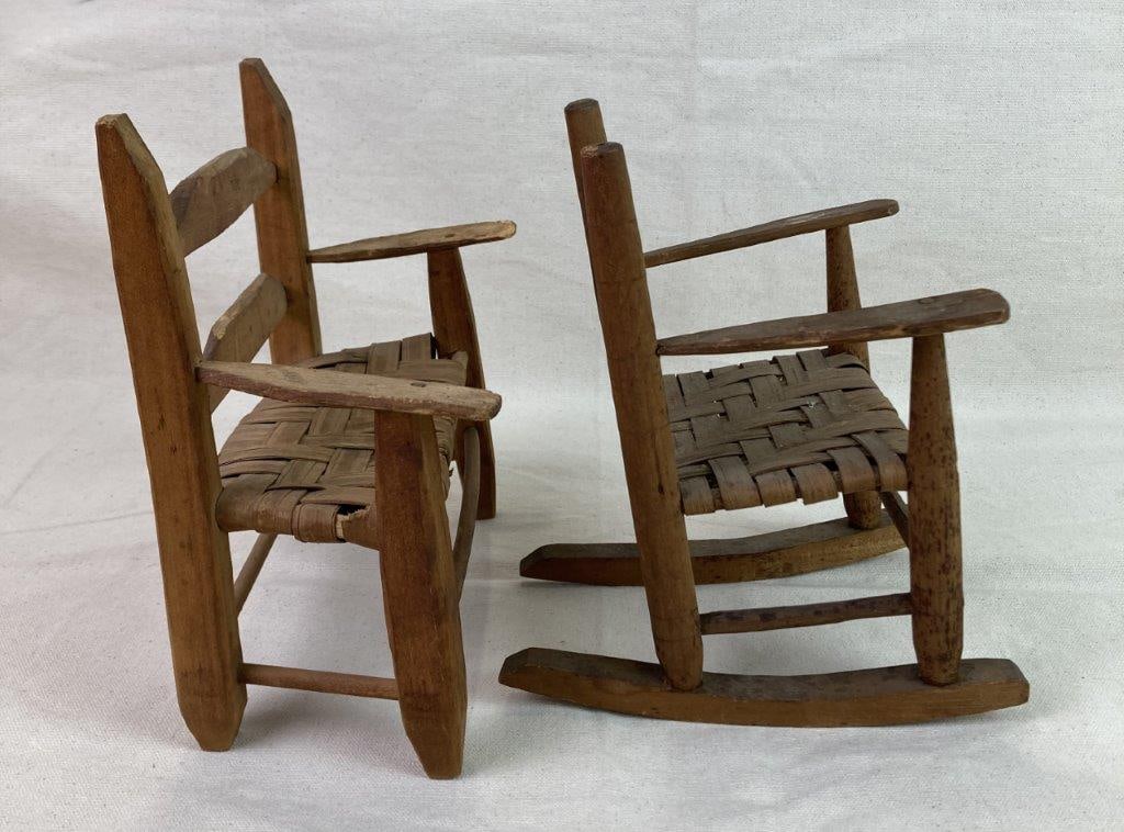 Three Small Country Chairs - 12