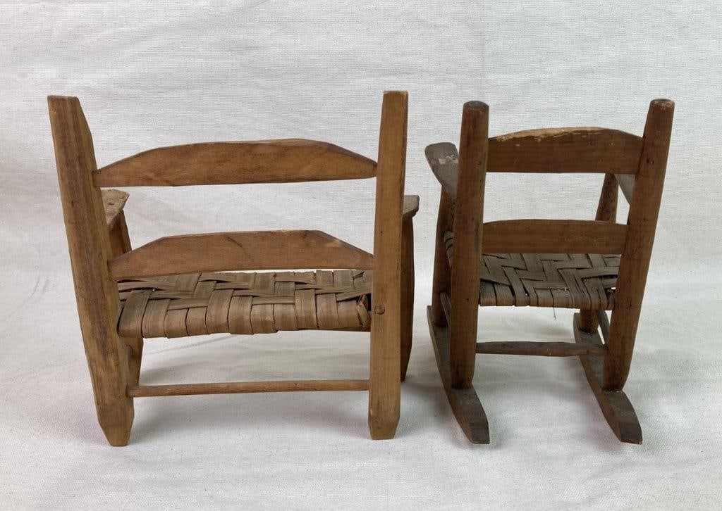 Three Small Country Chairs - 13