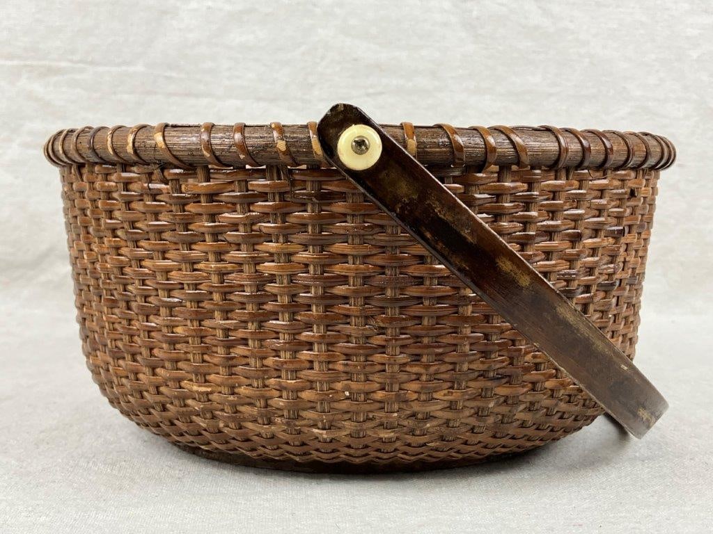 Nantucket Style Lightship Basket - 2