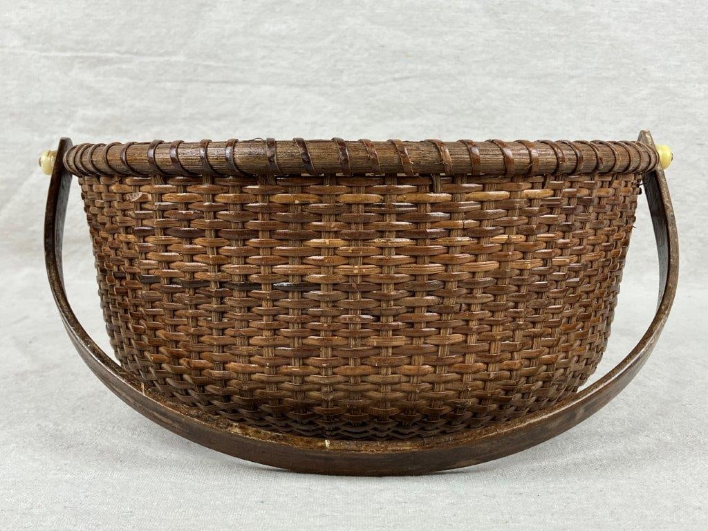 Nantucket Style Lightship Basket - 3