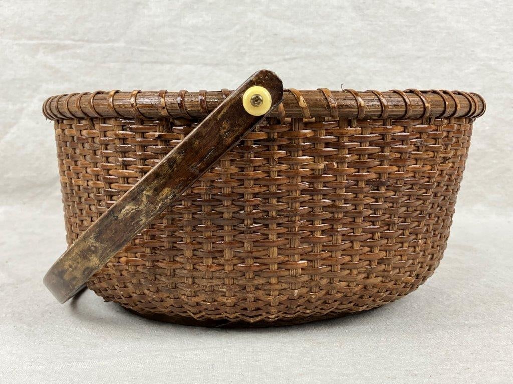 Nantucket Style Lightship Basket - 4