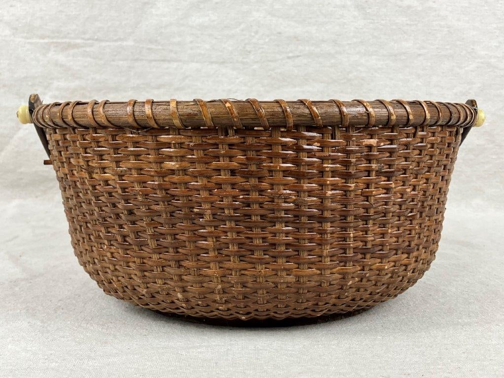 Nantucket Style Lightship Basket - 5