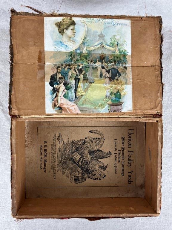 Folk Art Trinket Box - 8