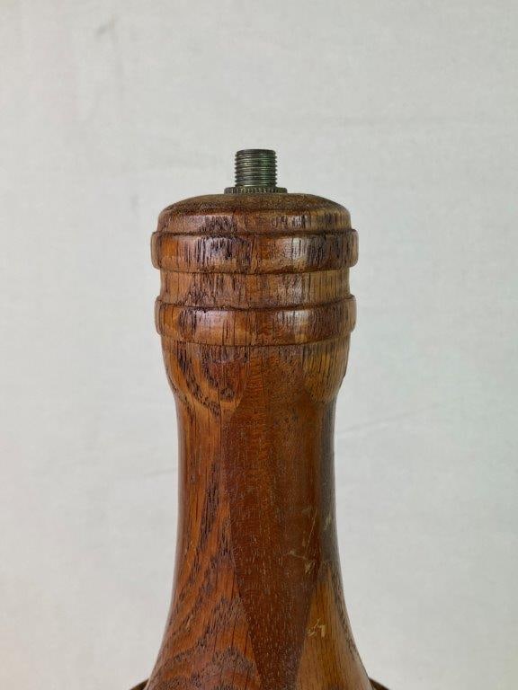 Mid-Century Modern Wood Table Lamp Bases - 5