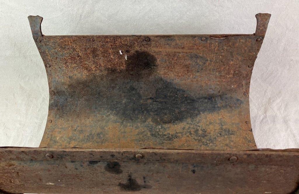Wrought Iron Fireplace Log Holder - 5