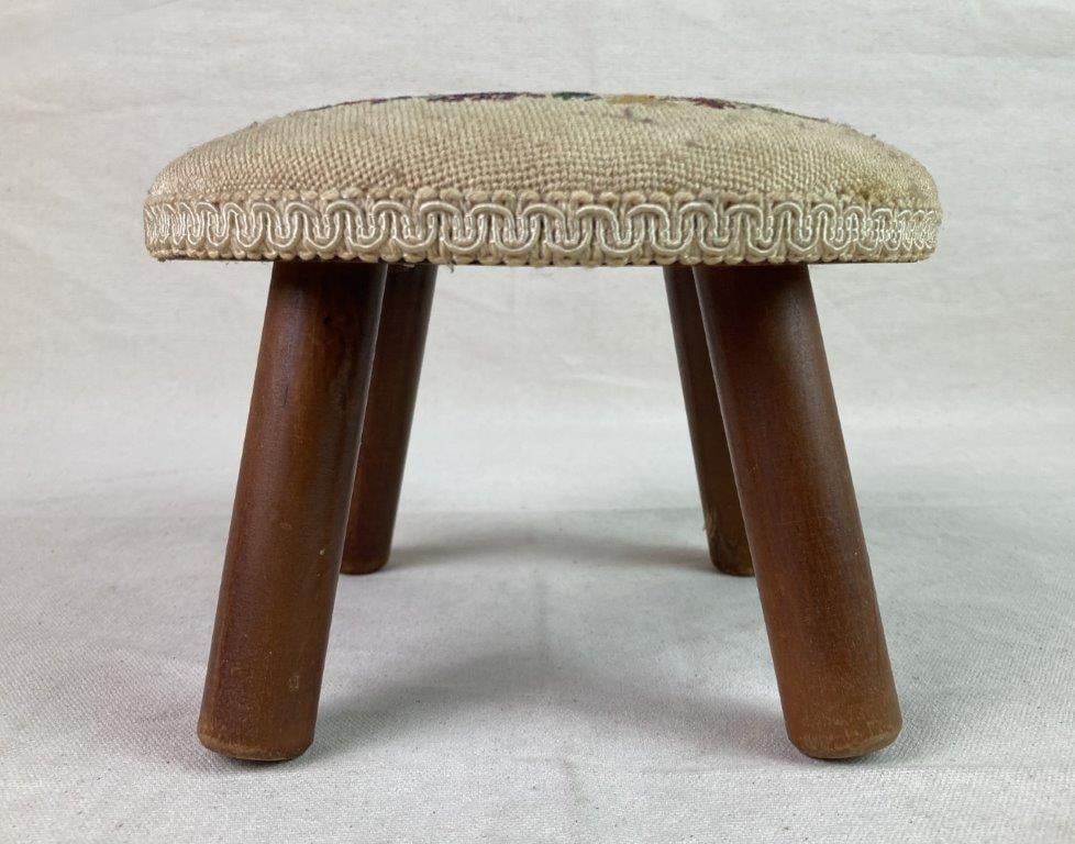 Two Vintage Victorian Style Footstools - 12