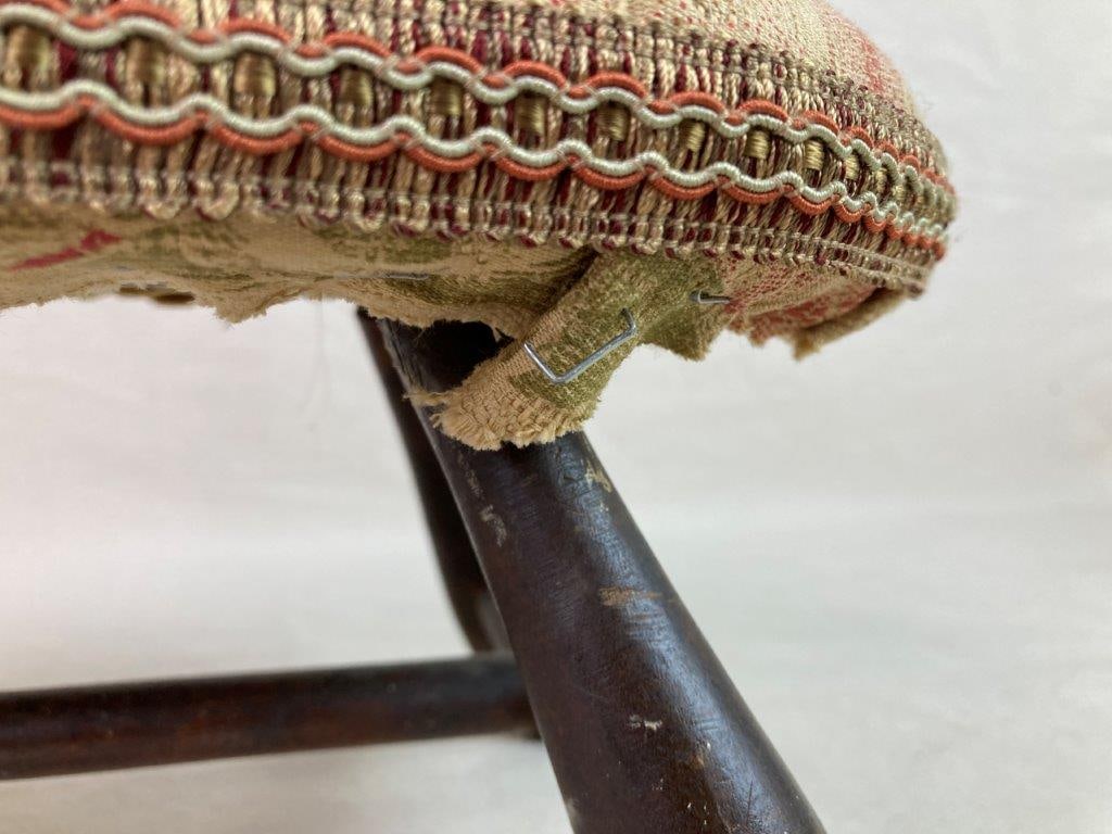 Two Vintage Victorian Style Footstools - 8