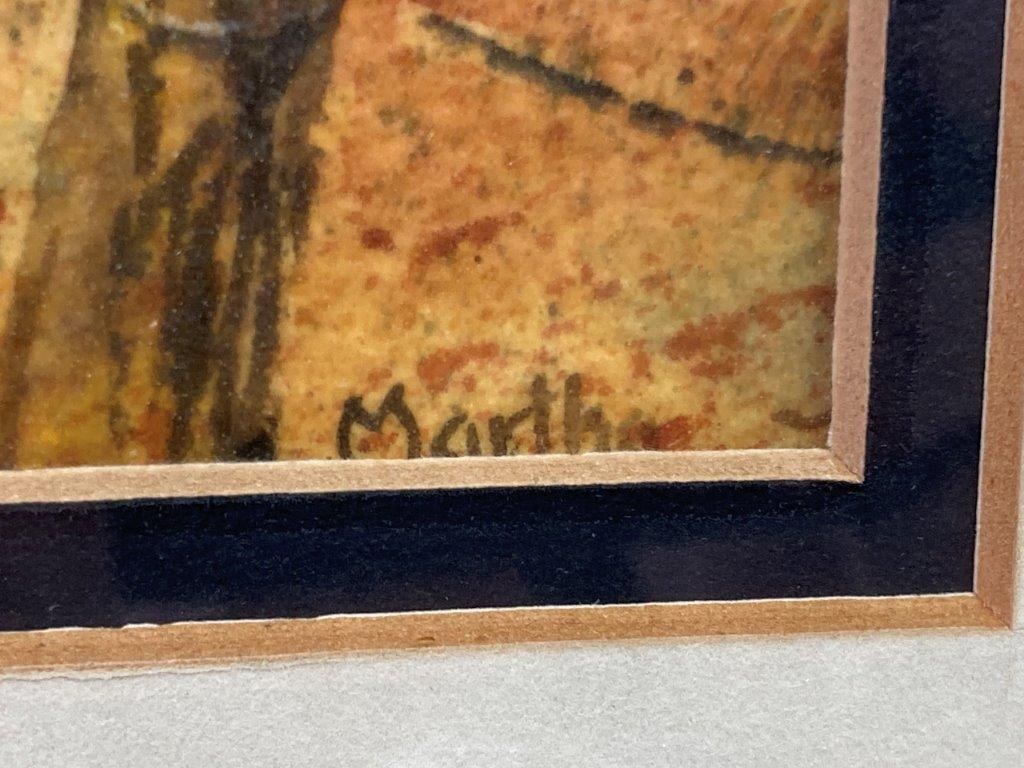 Landscape Forest Painting with Birds - 4