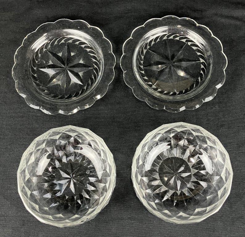 Pair of Crystal Candy Dishes - 6