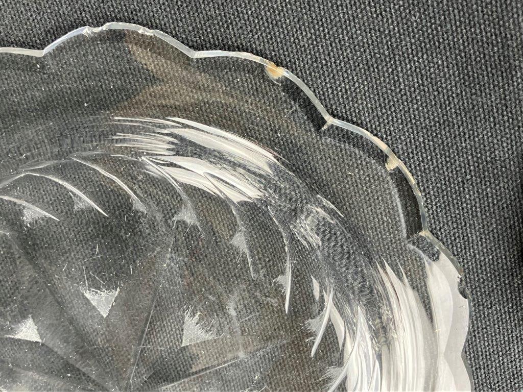 Pair of Crystal Candy Dishes - 9