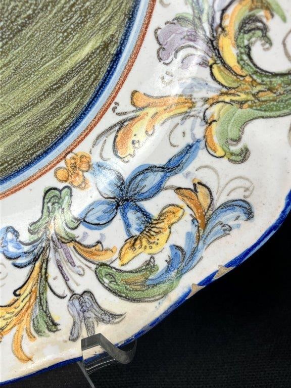 Three Majolica Plates - 3