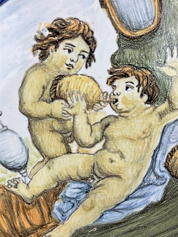 Three Majolica Plates - 4