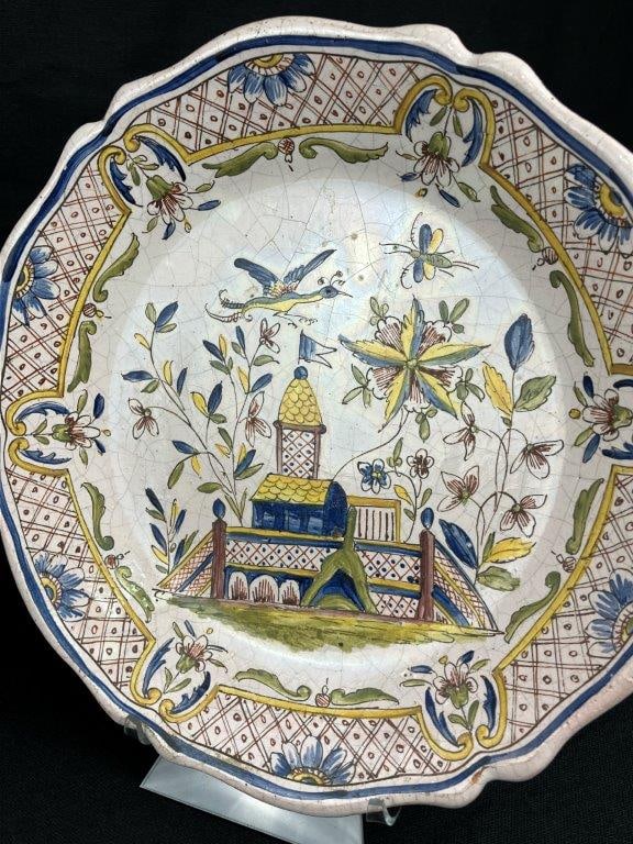 Three Majolica Plates - 6