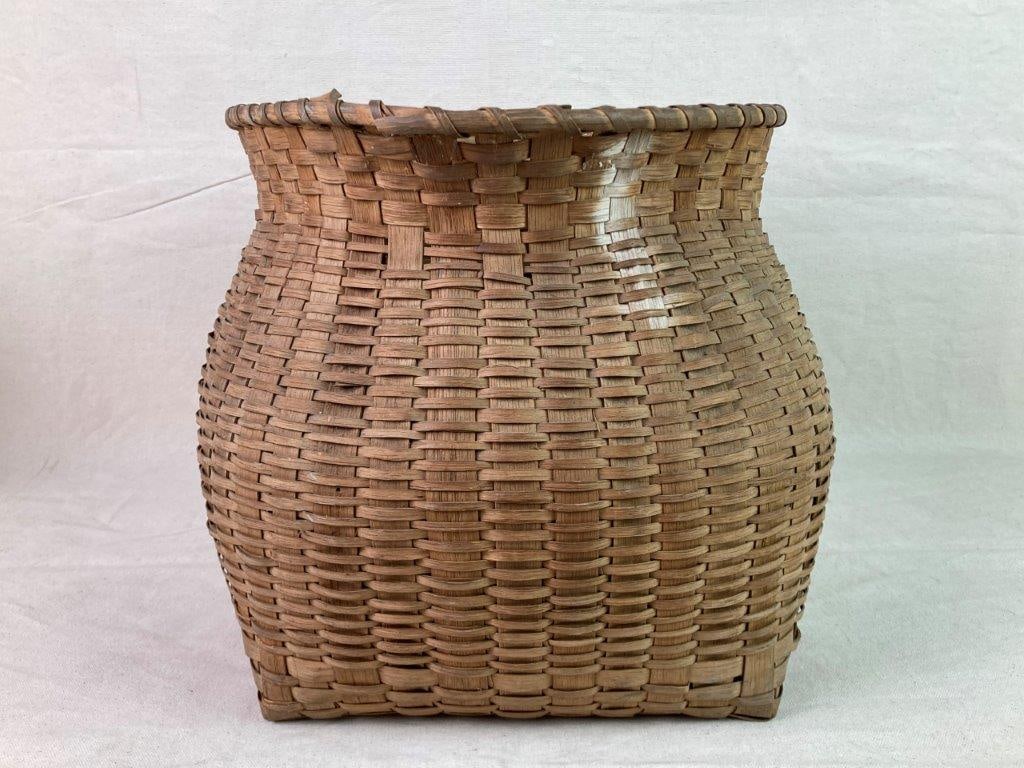 Native American Barrel Basket - 7