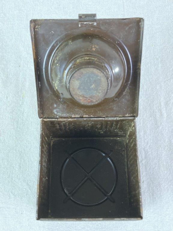 Antique Tin Coffee Grinder - 2