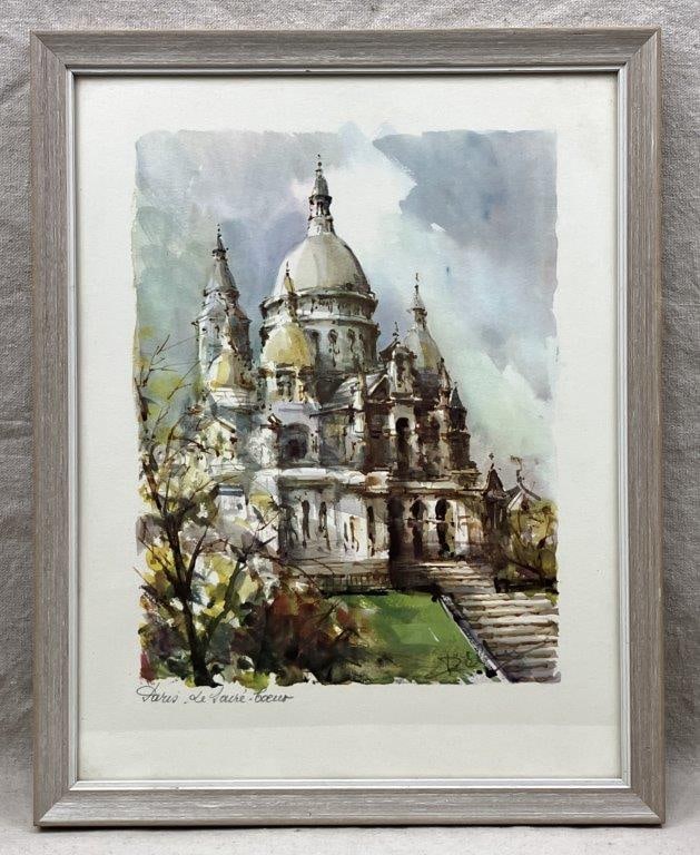 Lucien Delarue Prints, French Landmarks - 2