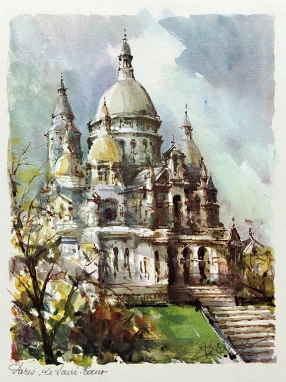 Lucien Delarue Prints, French Landmarks - 3